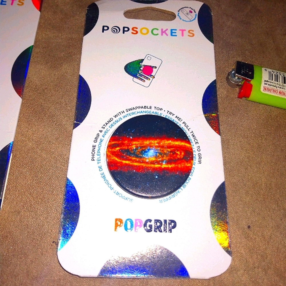 Authentic PopSockets: PopGrip- Galaxy Ablaze